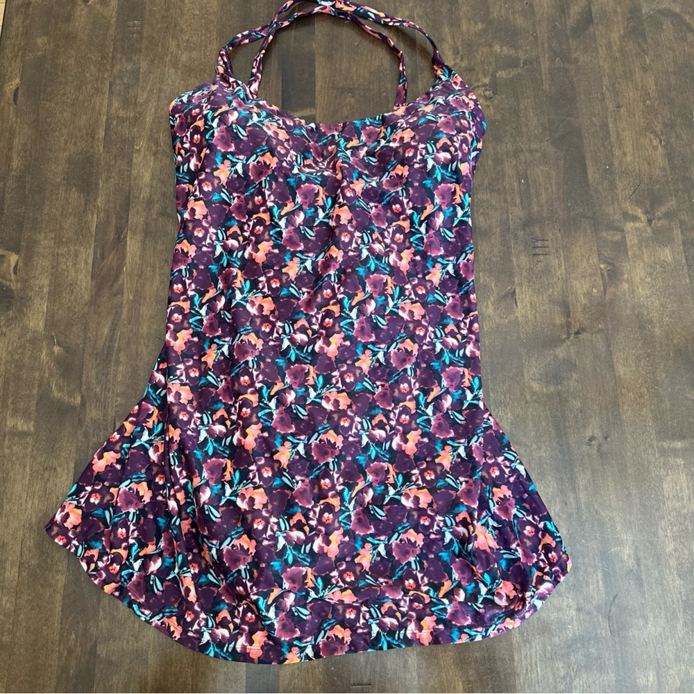 Andie X Lands’ End Tugless Fiji Swim Dress 3XL XXXL Resortwear Vacation Beach